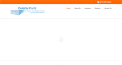 Desktop Screenshot of carbonplate.com